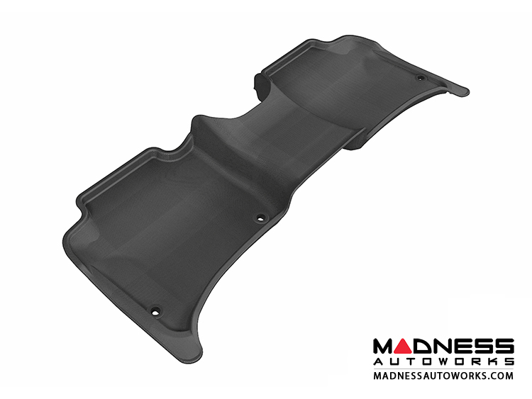 Porsche Cayenne Floor Mat - Rear - Black by 3D MAXpider